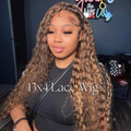 GLÀMDRIP Signature Honey Blonde Deep Wave HD Lace Wig (13x4 & 13x6 Options)
